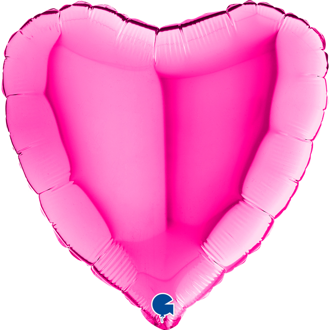 18014M-Heart-18inc-Magenta-1