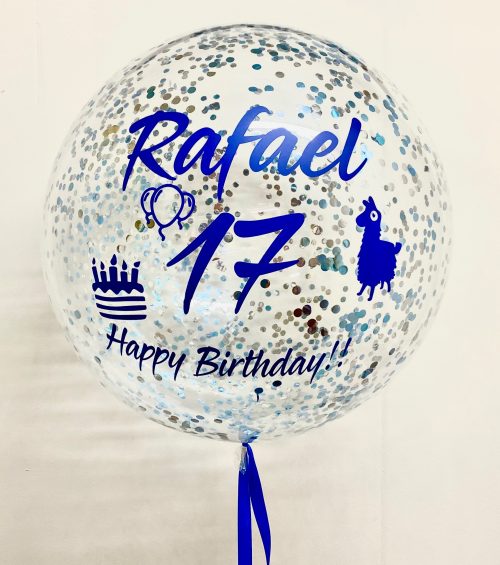 Gepersonaliseerde helium ballon versturen