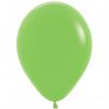 Helium gevulde standaard kleuren ballonnen. Zweeftijd Minimaal 3 dagen!! - lime-green