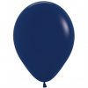 Helium gevulde standaard kleuren ballonnen. Zweeftijd Minimaal 3 dagen!! - navy-blue