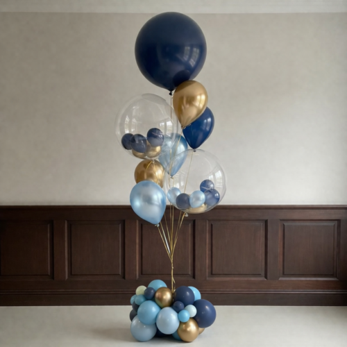 Midnight Blue Luxe Ballon Tros