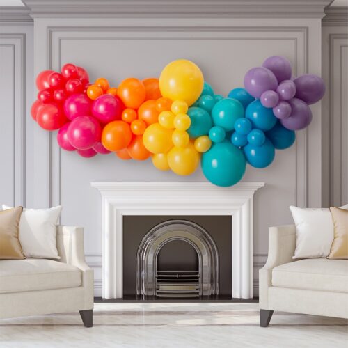 Ballondecoratie Regenboog