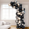 Organic champagne-zwart Balloonwave