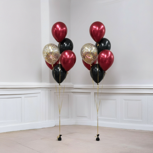 Luxe Ballonset Bibi Reflex Red per tros