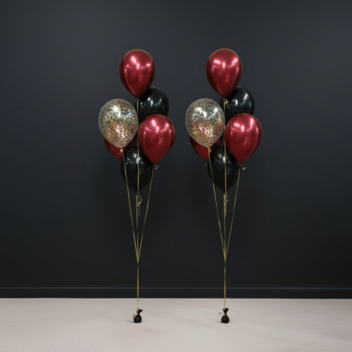 Alternative view of Luxe Ballonset Bibi Reflex Red per tros