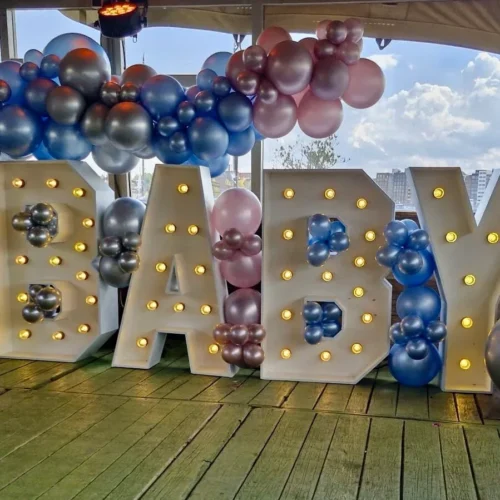 Led cijfers/letter decoratie