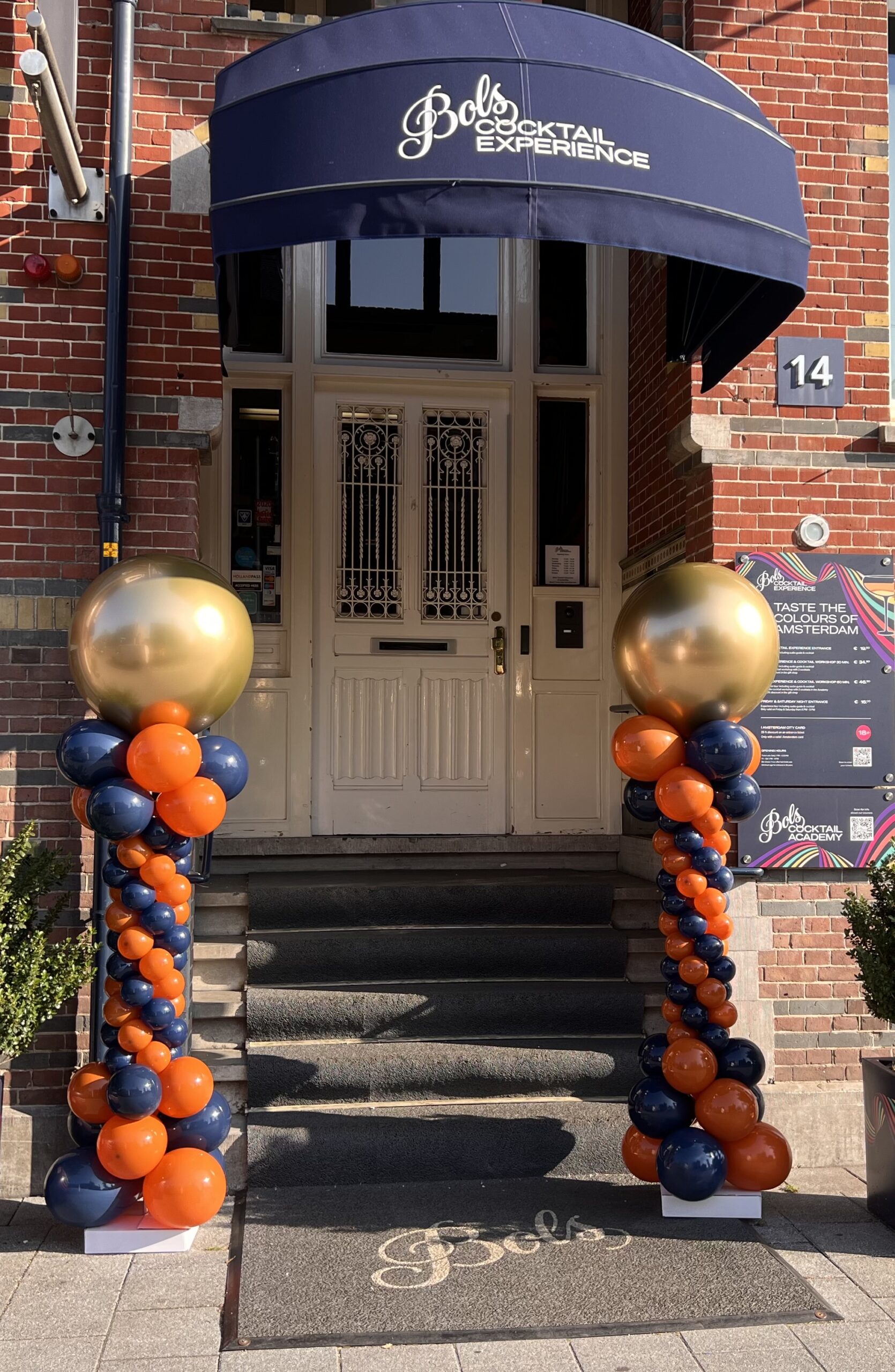 Ballon pilaar "classic" Luxe - Afbeelding 9