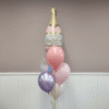 Helium ballon set Luxe Birthday champagne fles
