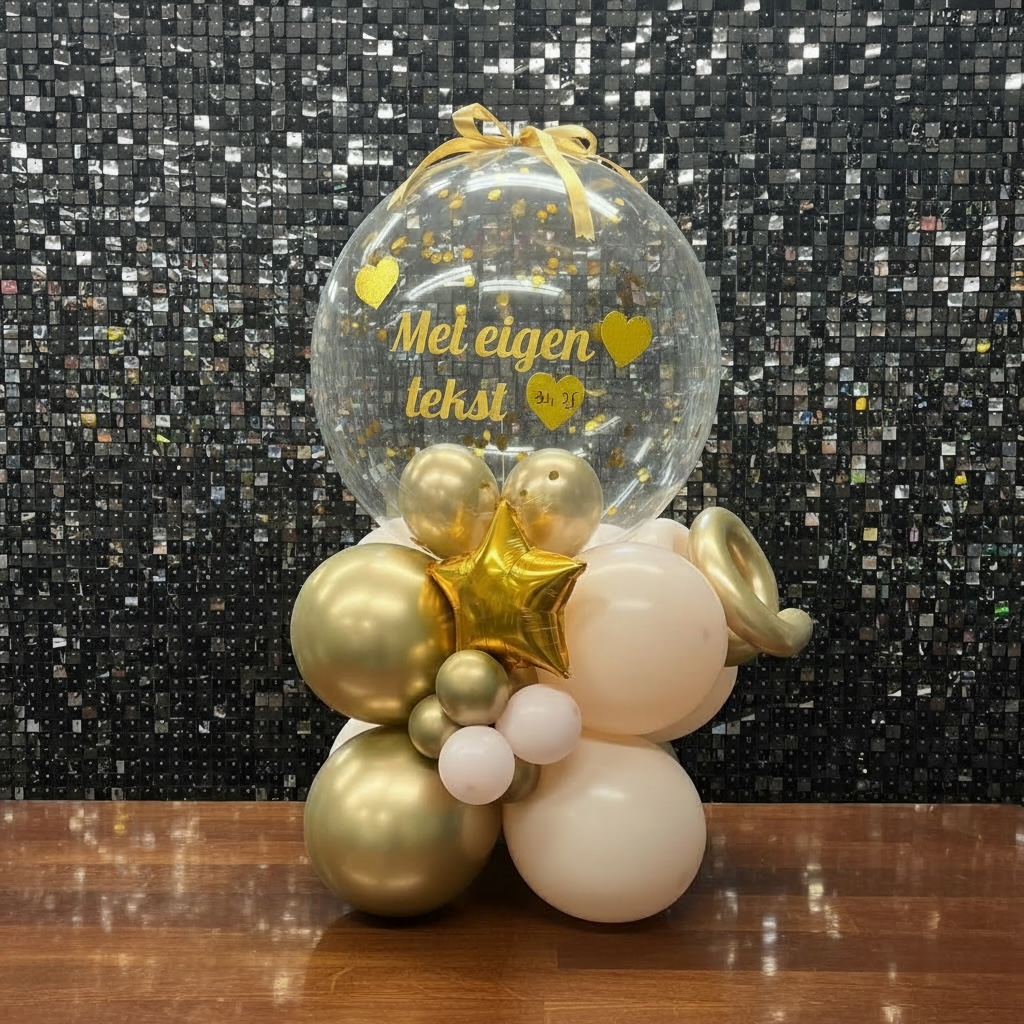 Luxe gepersonaliseerde bubble stack - Afbeelding 3