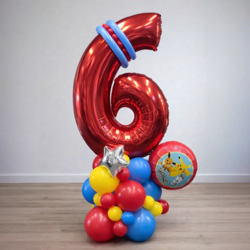 Cijfer decoratie Pokemon