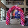 Medium Classic Ballonnenboog Fuchsia-Raspberry-Orchid