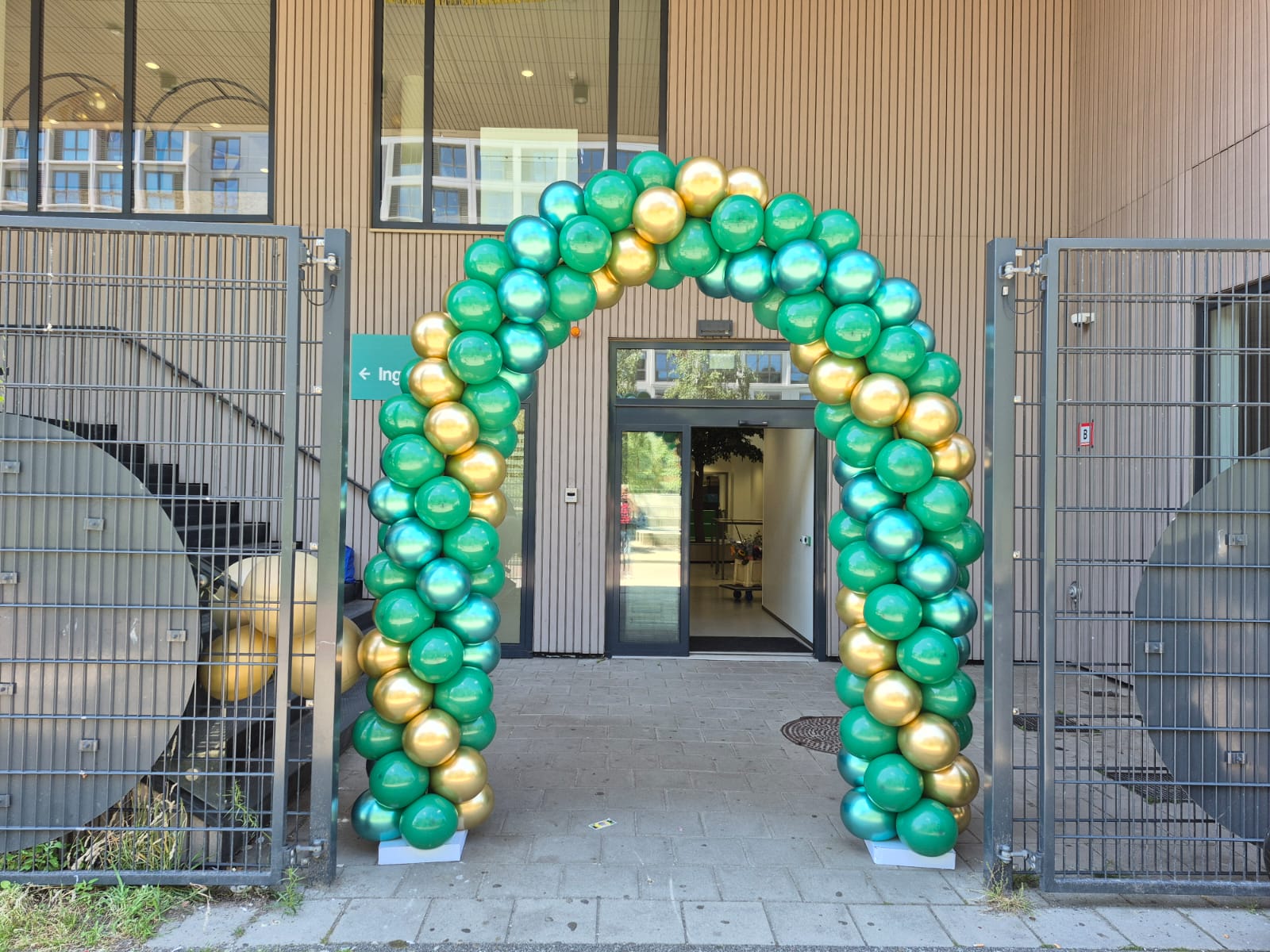 Medium Classic Ballonnenboog Shamrock
