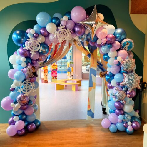 Frozen ballonnenboog | Magische feestdecoratie